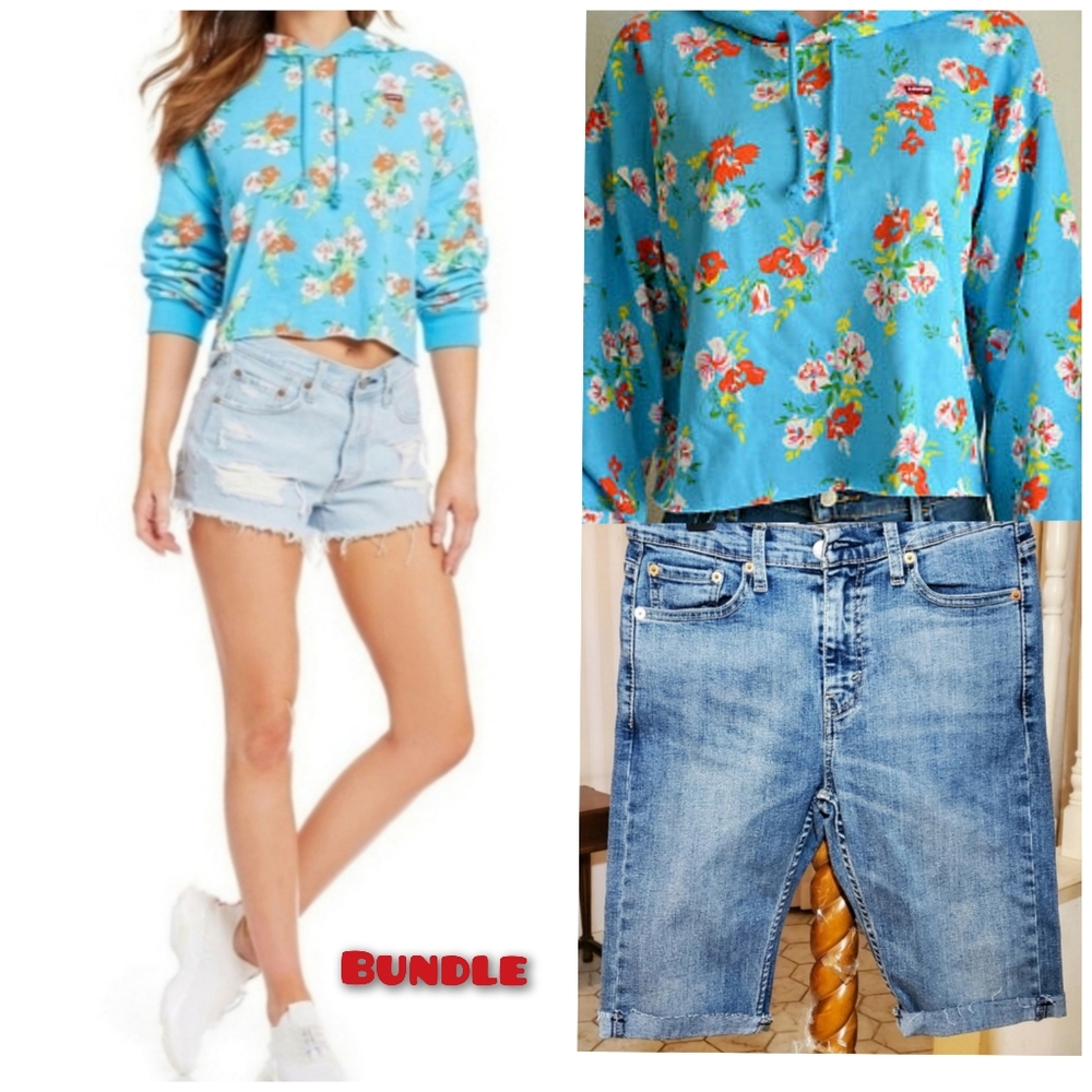 Levi's Shorts/Top Set